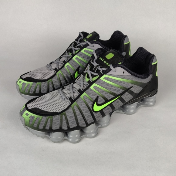 nike shox tl lime blast